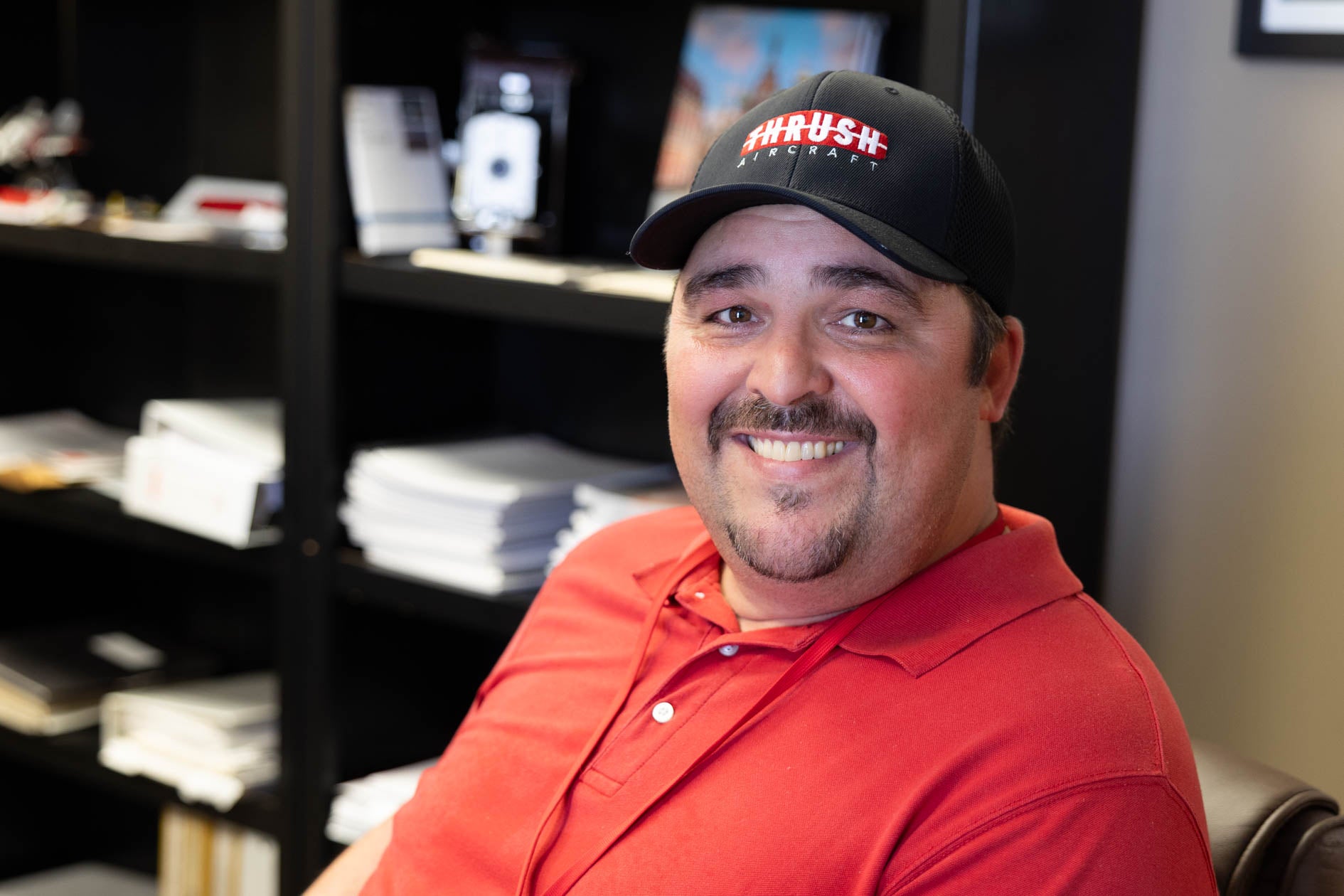 Thrush Aircraft Flex Fit Hat (Mesh Back)