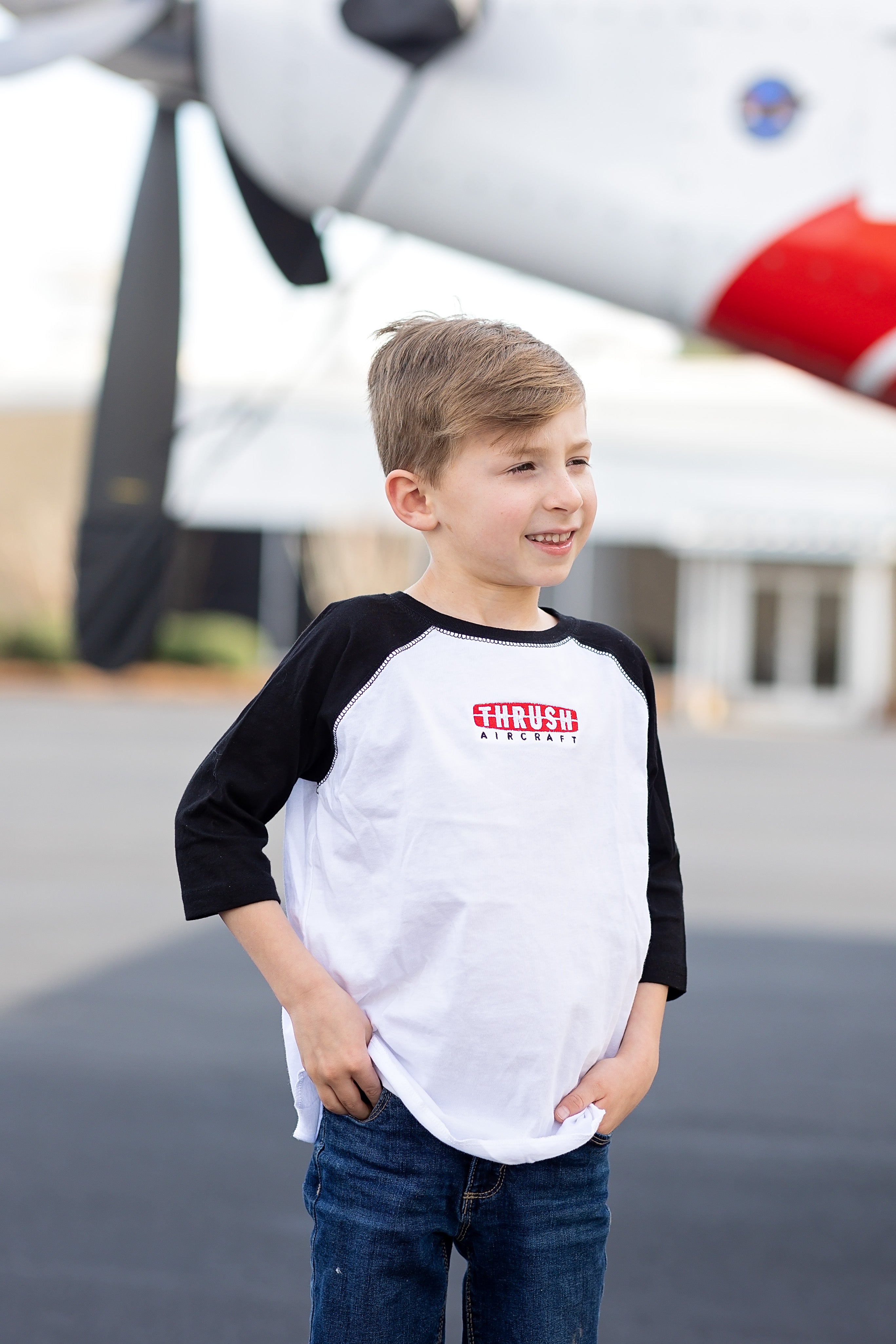 Kids Baseball Style Shirts