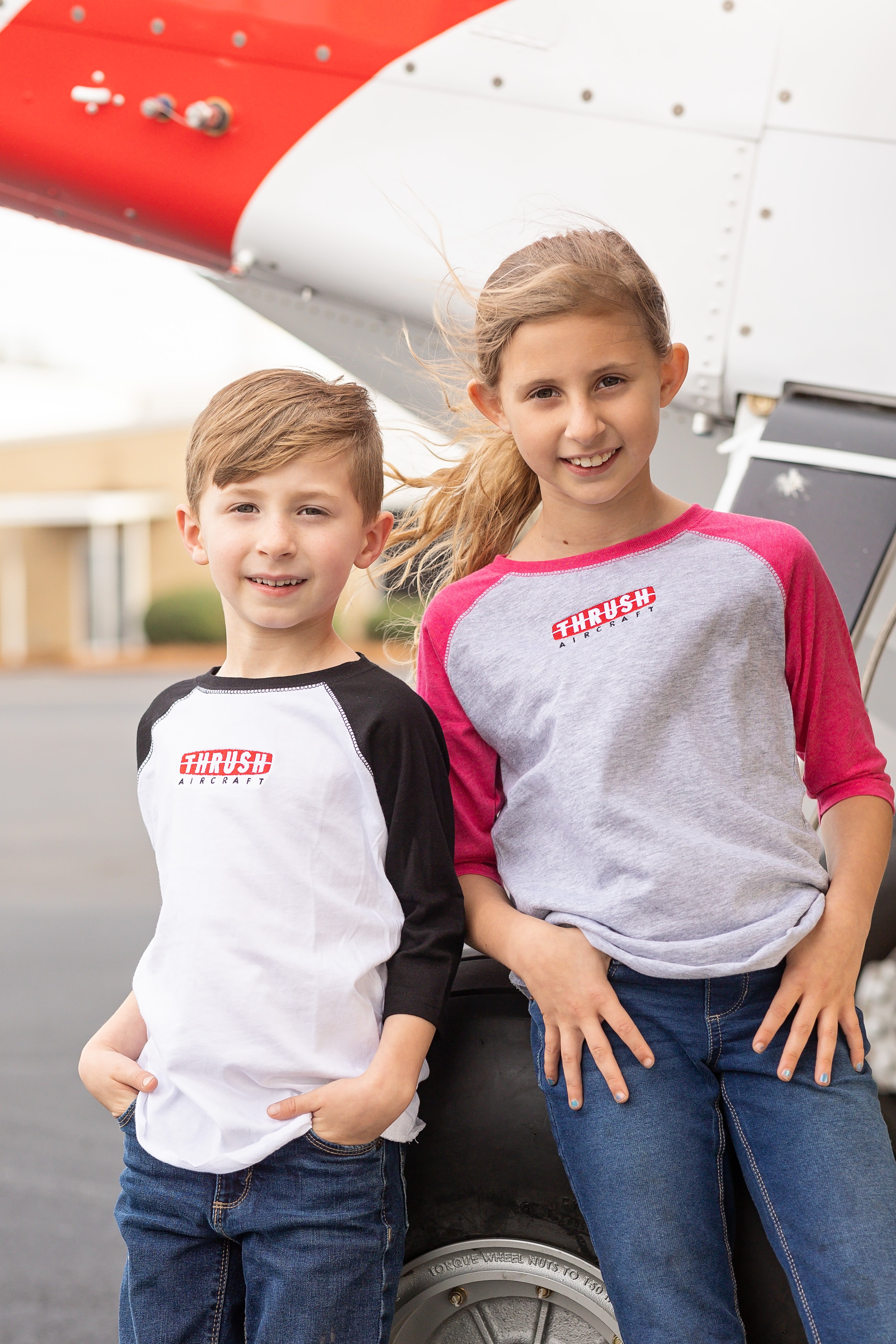 Kids Baseball Style Shirts