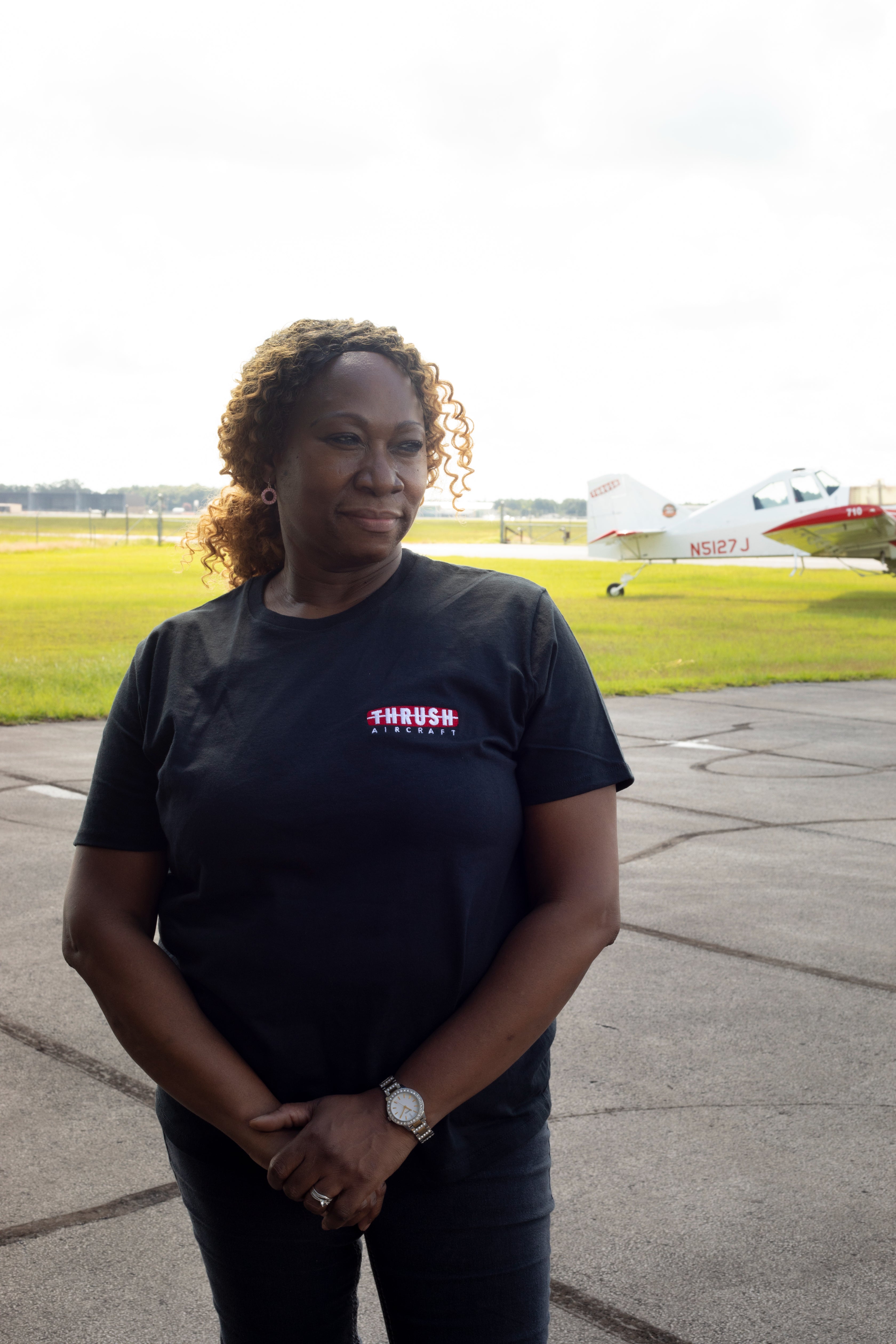 Nike Ladies Core Cotton Short Sleeve Scoop Neck Tee