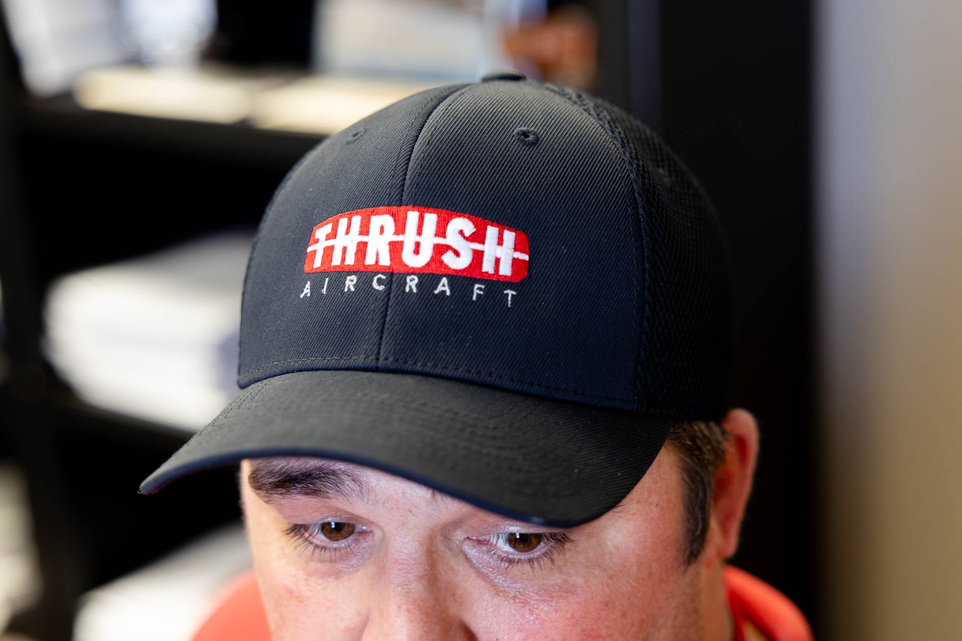 Thrush Aircraft Flex Fit Hat (Mesh Back)